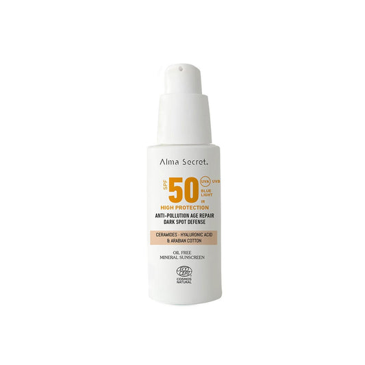Protetor Solar Facial FPS 50 Com Alma Secret Color 50 ml