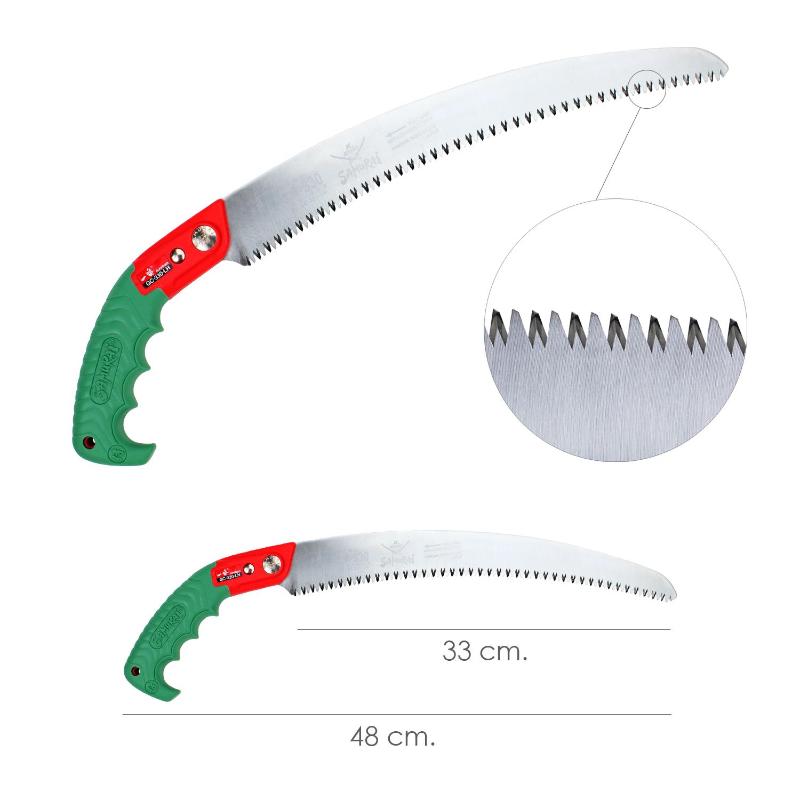 Serrucho Samurai Gc Curvo 330 Mm.