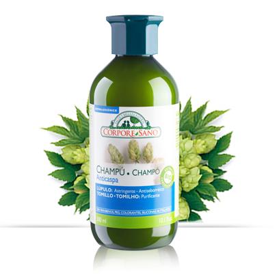 Champô Anticaspa Corpore Sano com Lúpulo, Tomilho e Funcho 300 ml