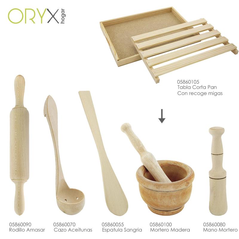 Mortero Madera Cocina Oryx Ø 14 Cm_2