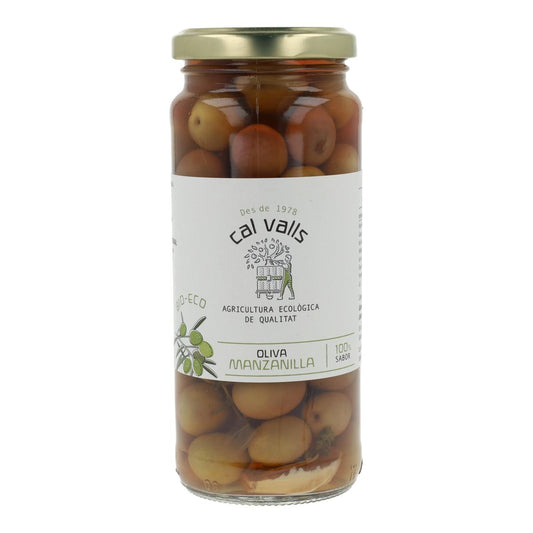 Azeitonas Manzanilla Biológicas de Cal Valls 350g