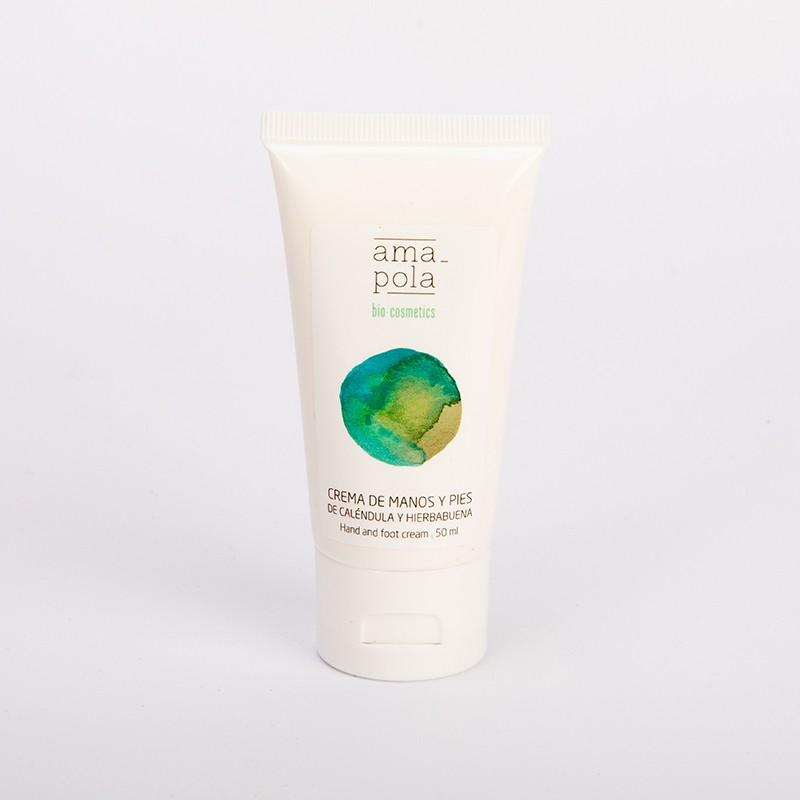Creme de Mãos e Pés de Calêndula e Hortelã-pimenta Amapola 50 ml