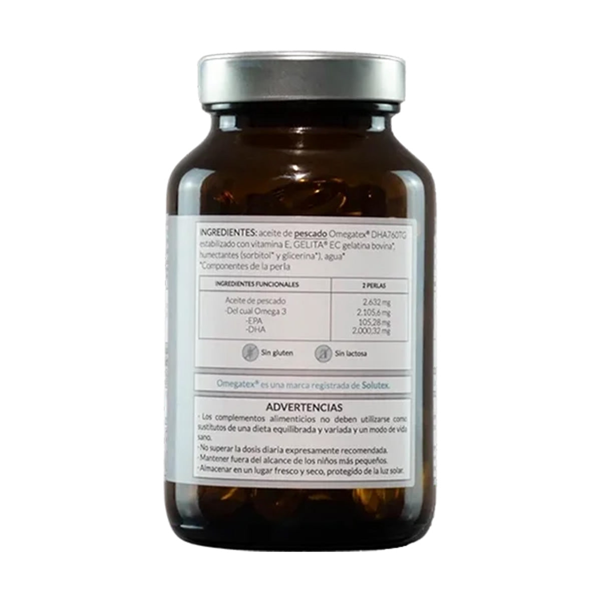 Ómega 3 DHA, Kiroot, 60 pérolas