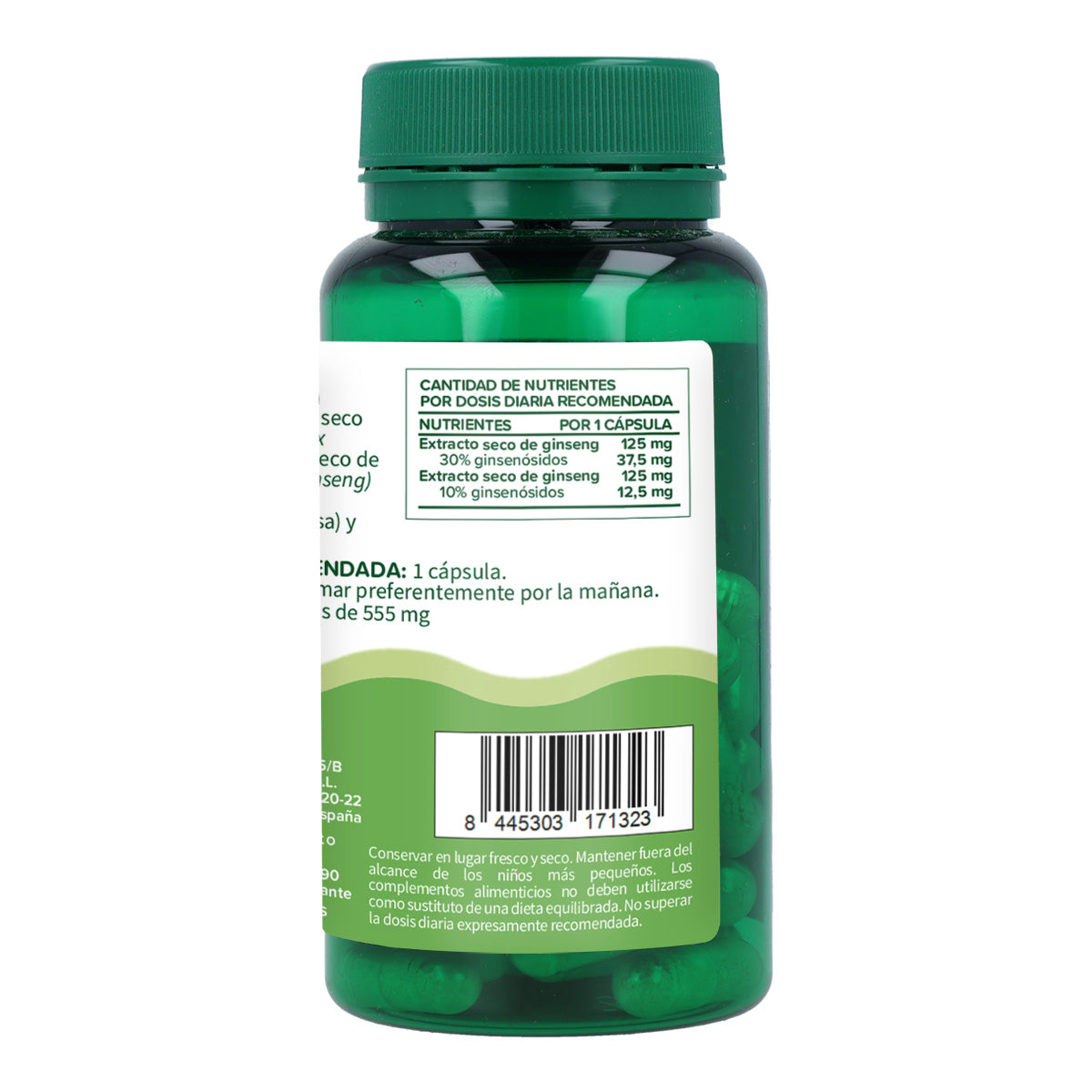 Ginseng Panax Planet Garden 60 cápsulas