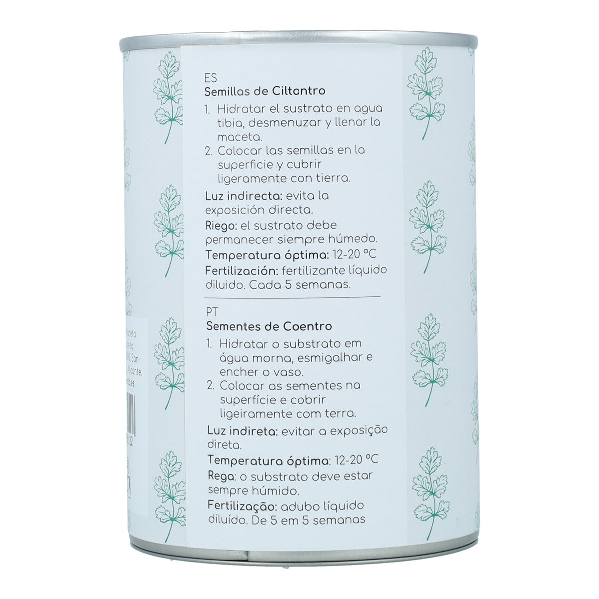 Kit de cultivo aromático Coentro Planeta Huerto