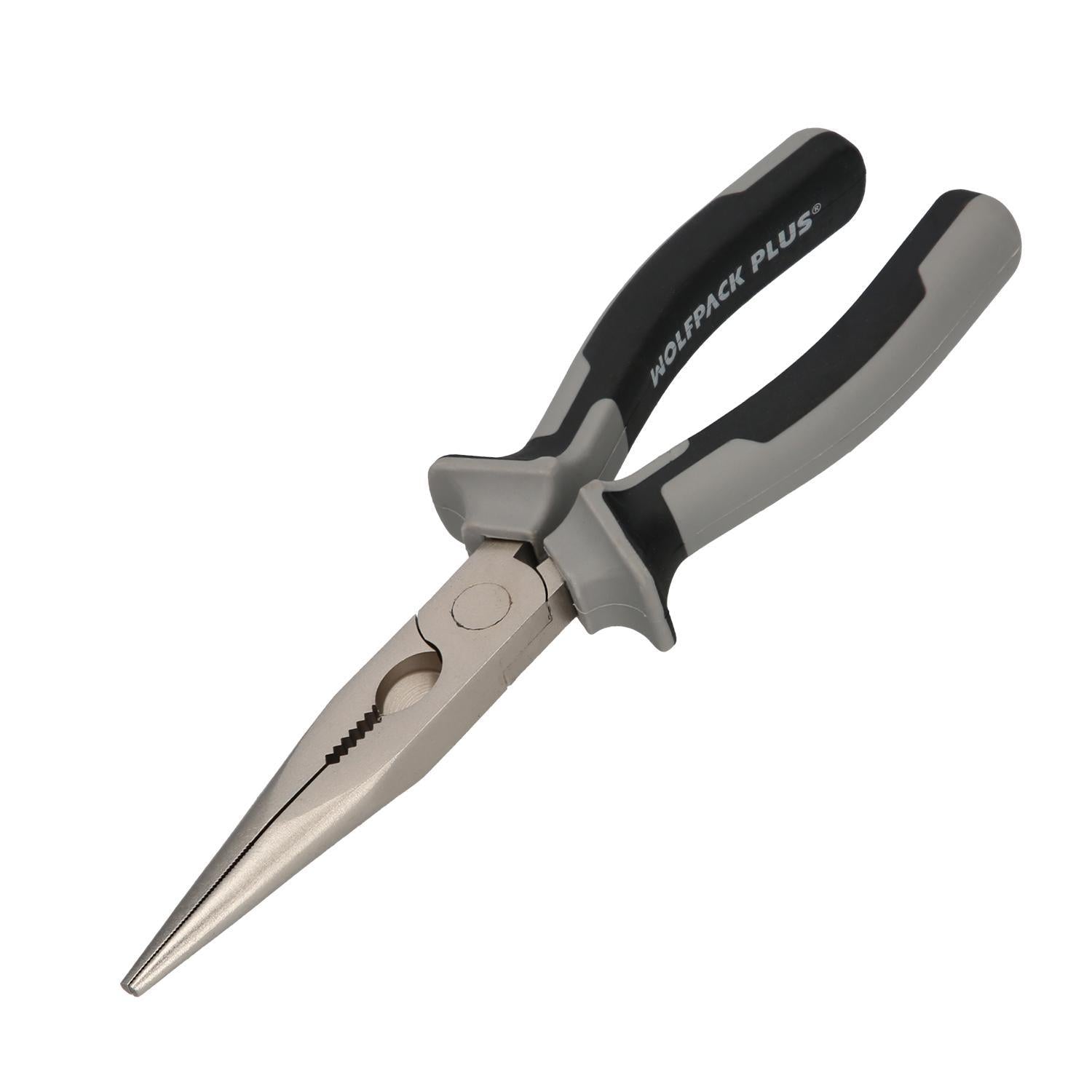 Alicates Boca Recta 200 Mm. Acero Cromo Vanadio Din-iso 5745 Alicates Punta Recta, Alicates Boca Recta Larga,