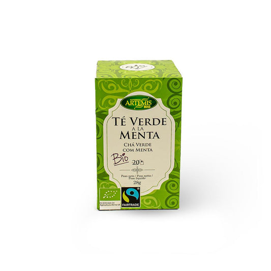 Chá Verde de Hortelã Biológico Artemisbio 20 Filtros