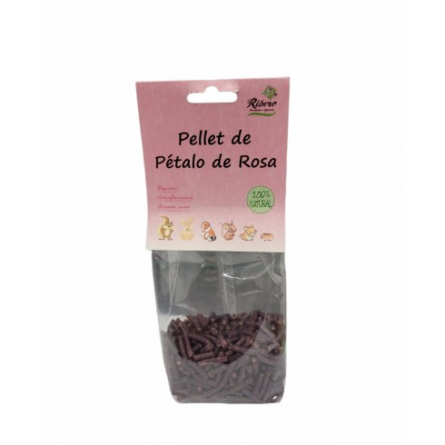 Ribero Rose Petal Pellets para Coelhos e Roedores 200g
