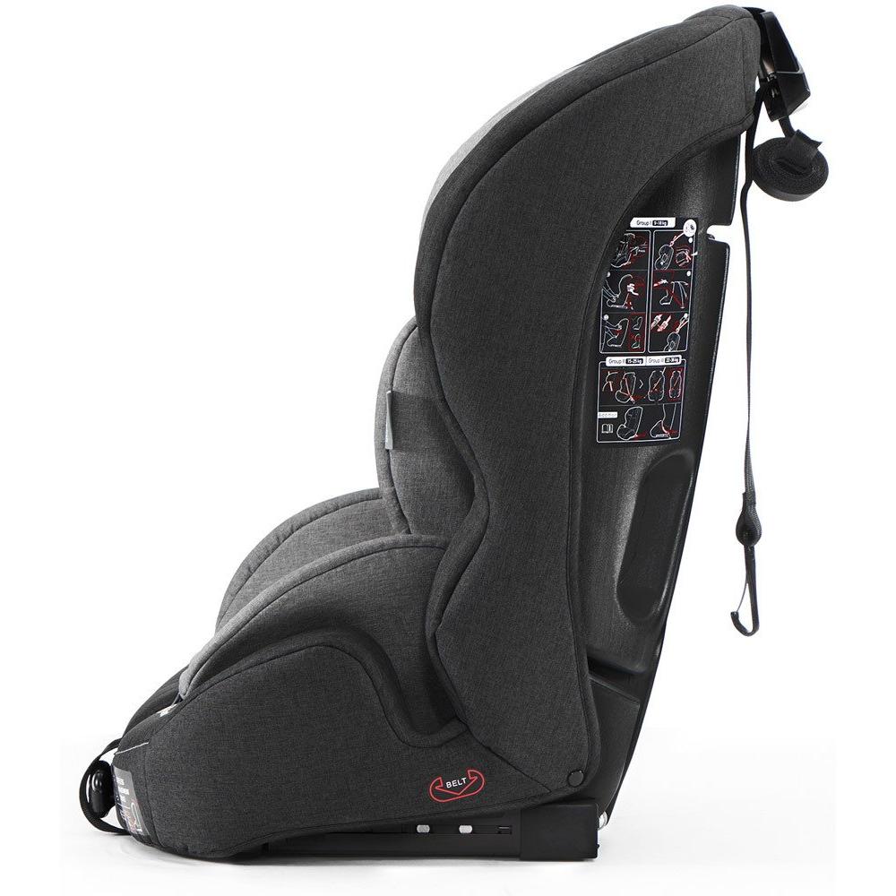 Cadeira auto KinderKraft Safety Fix cinzento/preto com ISOFIX