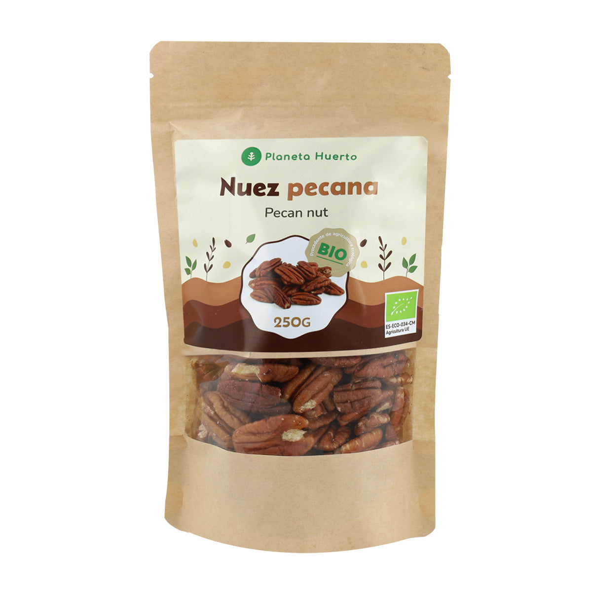 ECO Planeta Huerto Nozes Pecan 250 g