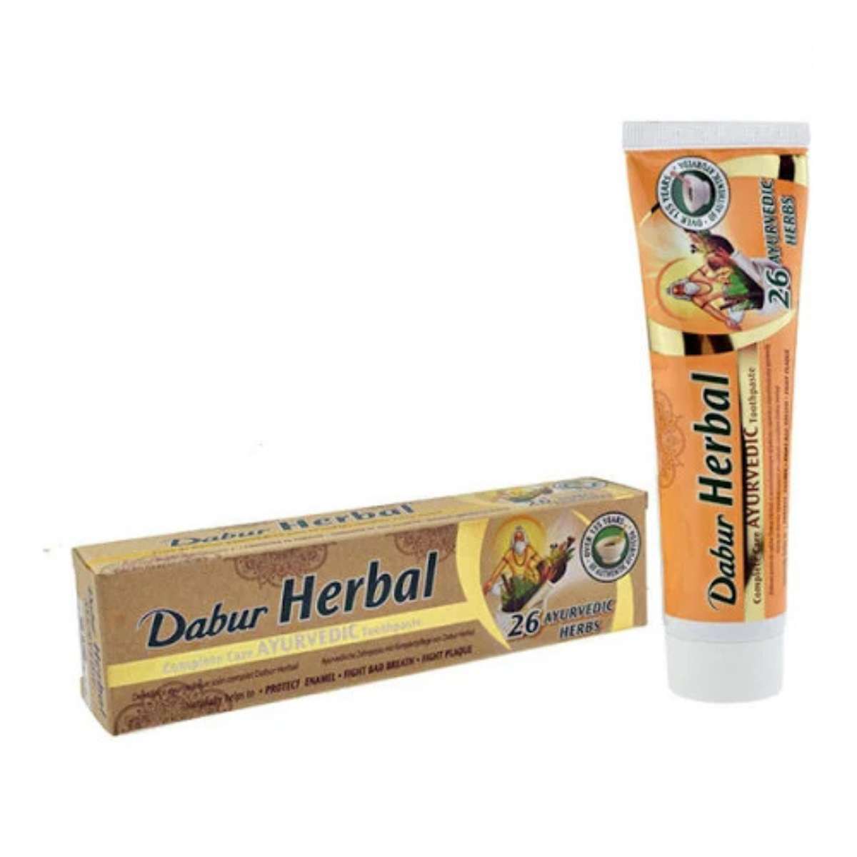 Pasta de dentes à base de ervas Dabur 100ml