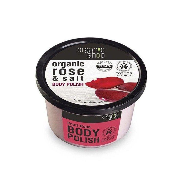 Esfoliante Corporal Espumante Pérola Rosa Biológica 250 ml