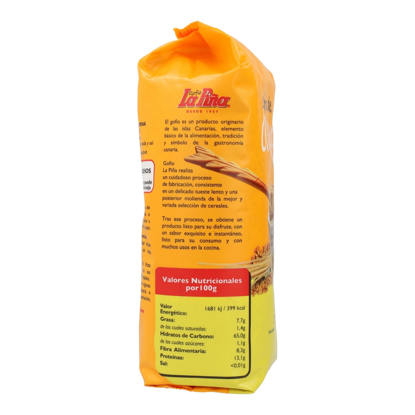 Gofio de aveia La Piña 450 g