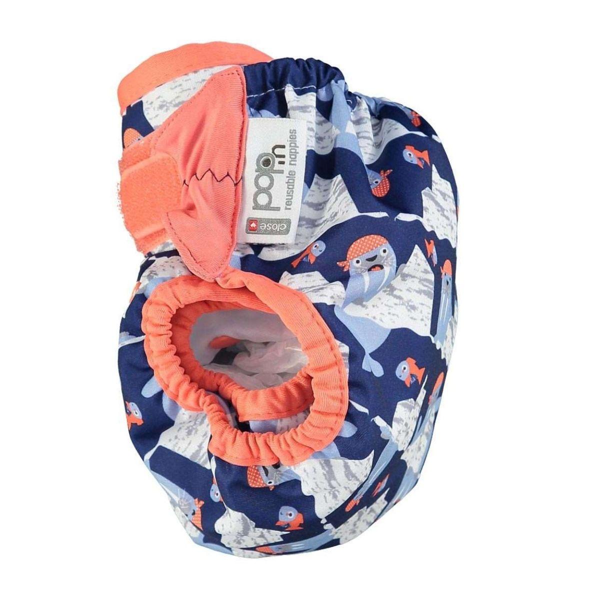 Capa de velcro morsa pop-in