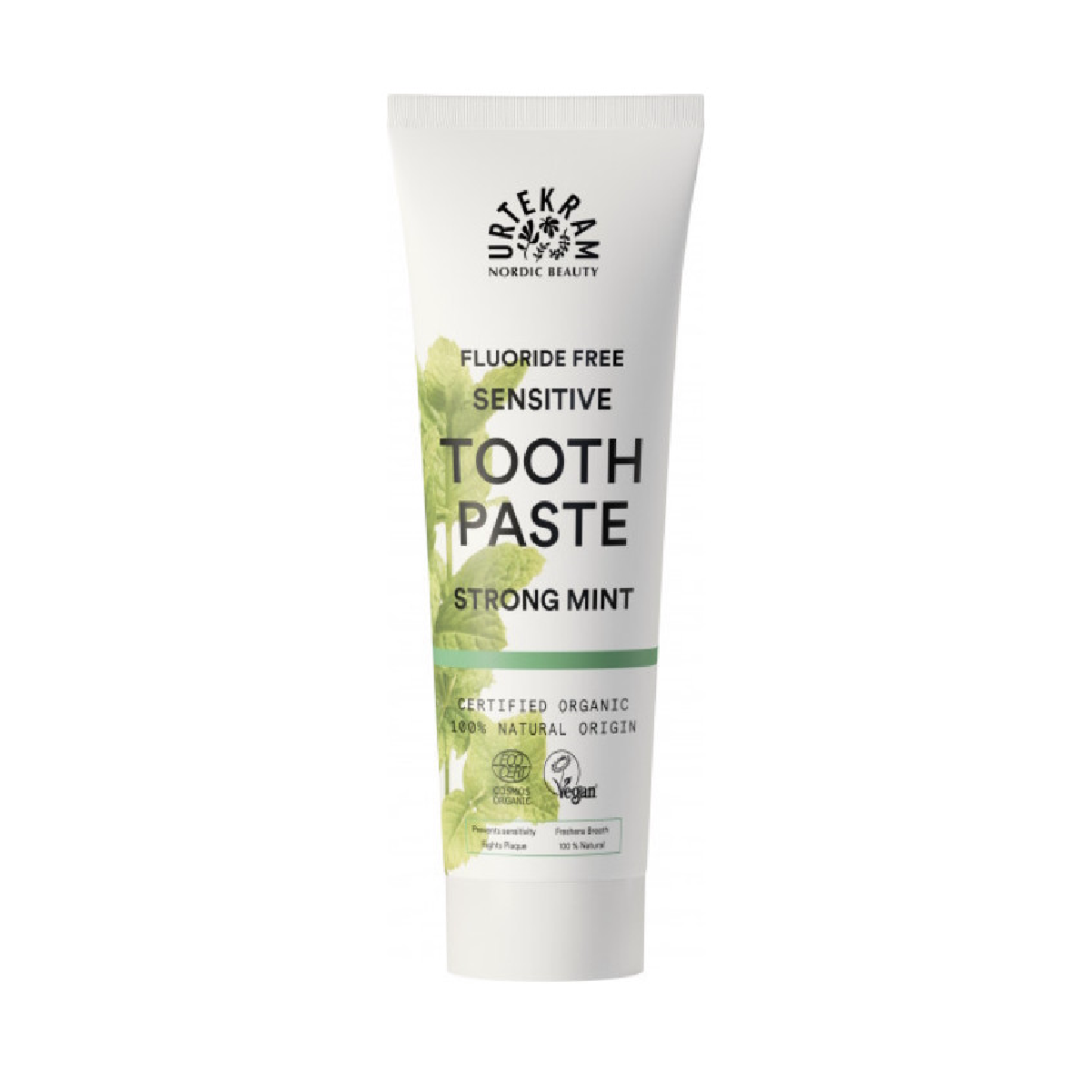 Urtekram Pasta de dentes forte de menta 75 ml