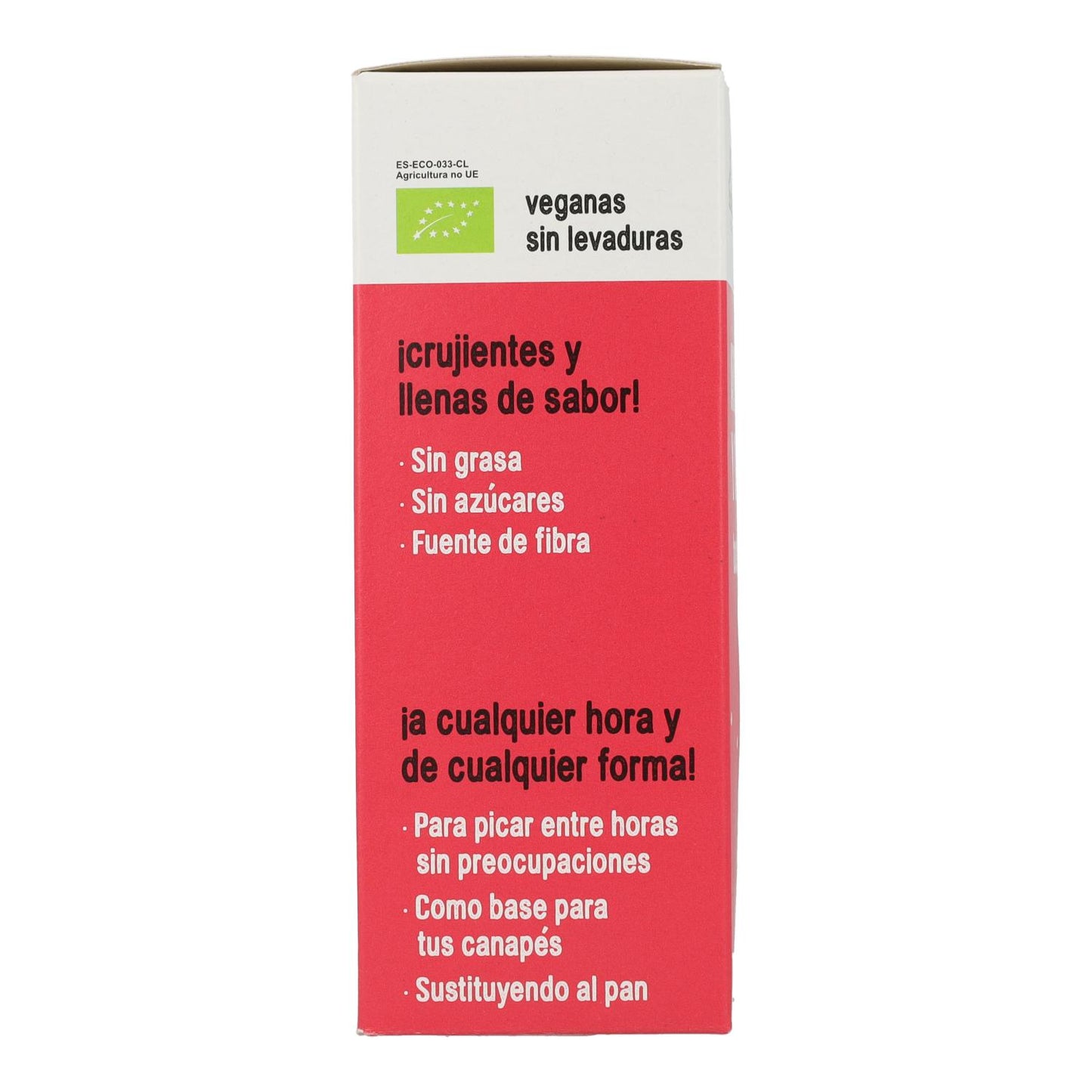 Tosta biológica de arroz integral e quinoa sem glúten Soria Natural 85 g