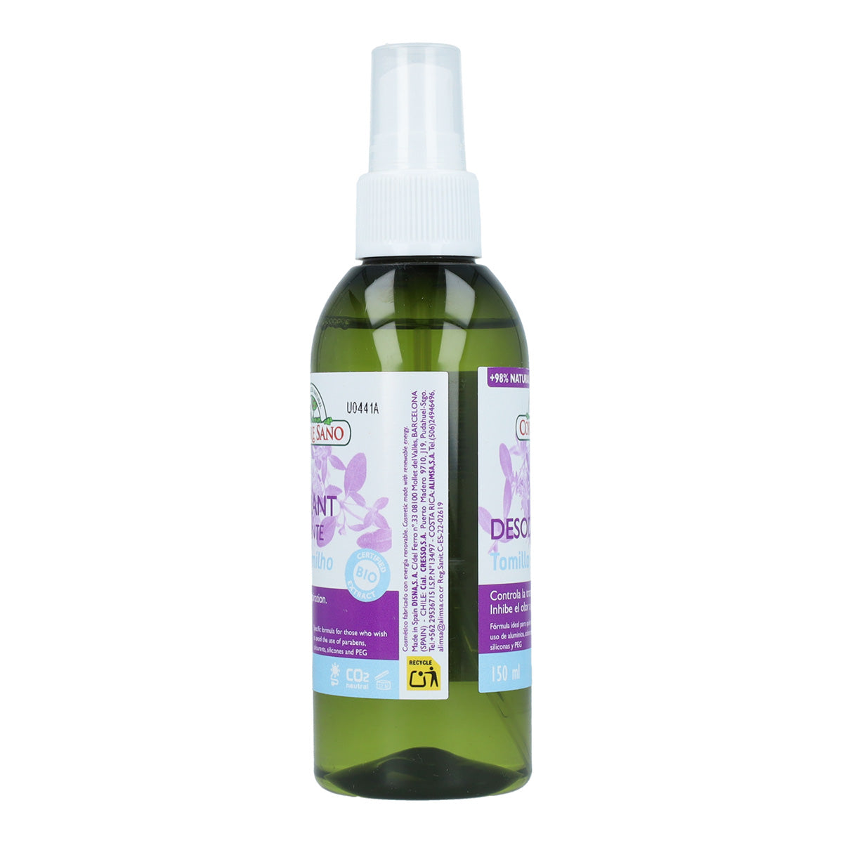 Corpore Sano Desodorizante Tomilho 150 ml