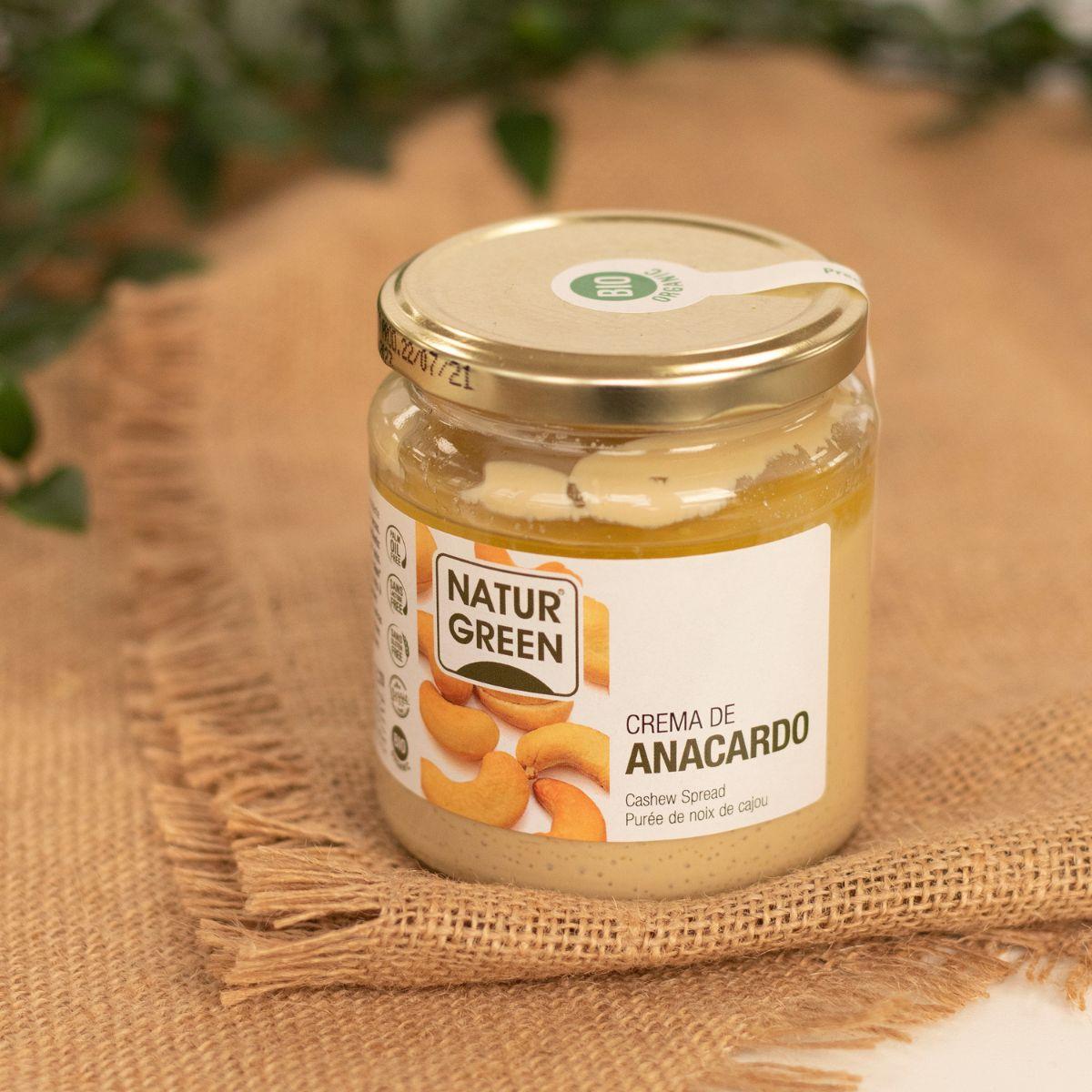 Crema de Almendra Bio untable NaturGreen 250 g