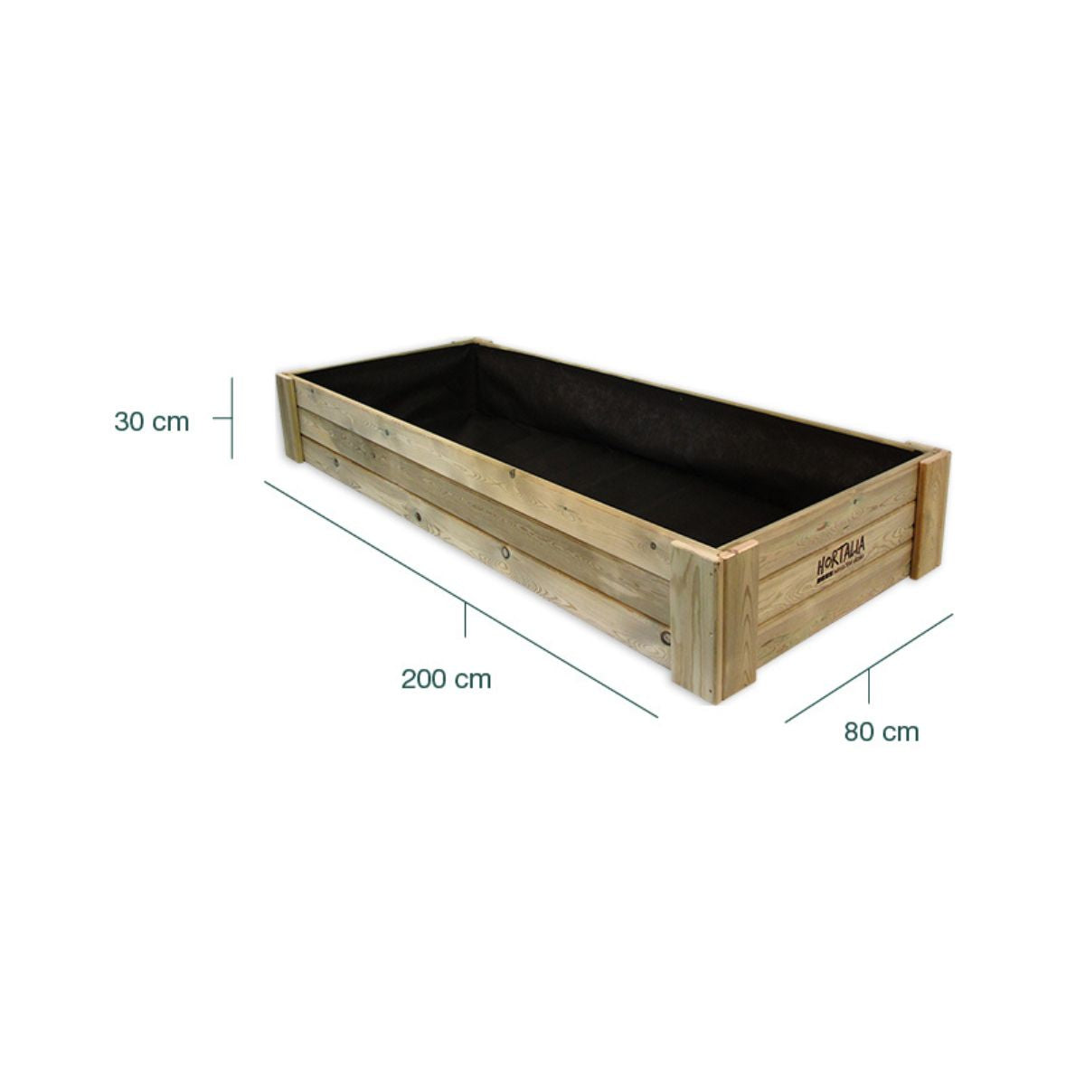 Hortalia Box XXL30 390 L Caixa de Cultivo