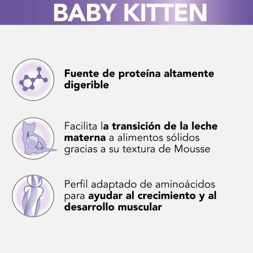 PRO PLAN Cat Can Moussen Baby Kitten Rico em Frango 85 g