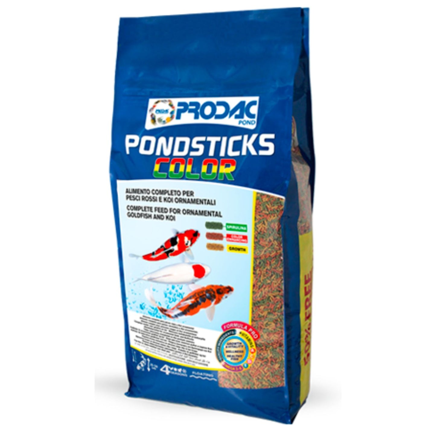 Alimento Para Peces Medianos Y Grandes De Estanque Pondsticks Color 1 Kg_0