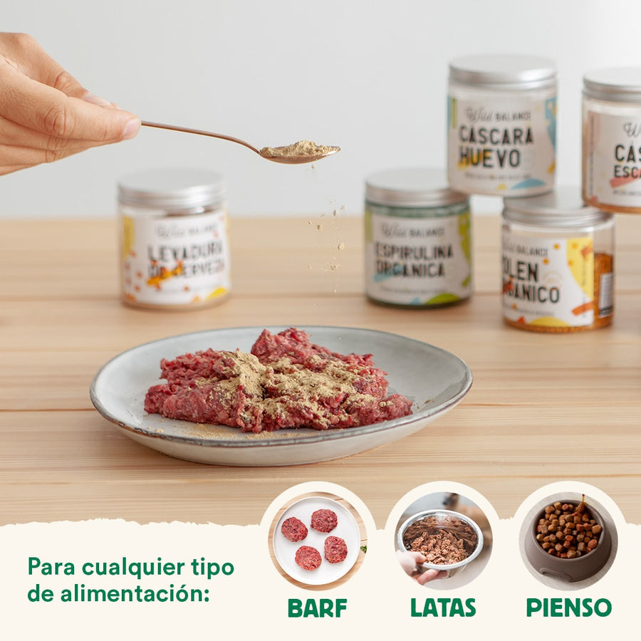 Suplemento para animais Wild Balance Levedura de Cerveja 90g