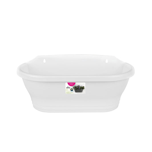 Floreira de parede Corsica branca Elho 39 cm