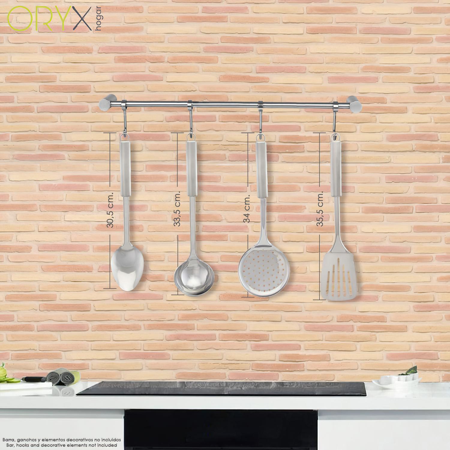 Cucharon Cocina Acero Inoxidable 9x33,5 (alt.) Cm.
