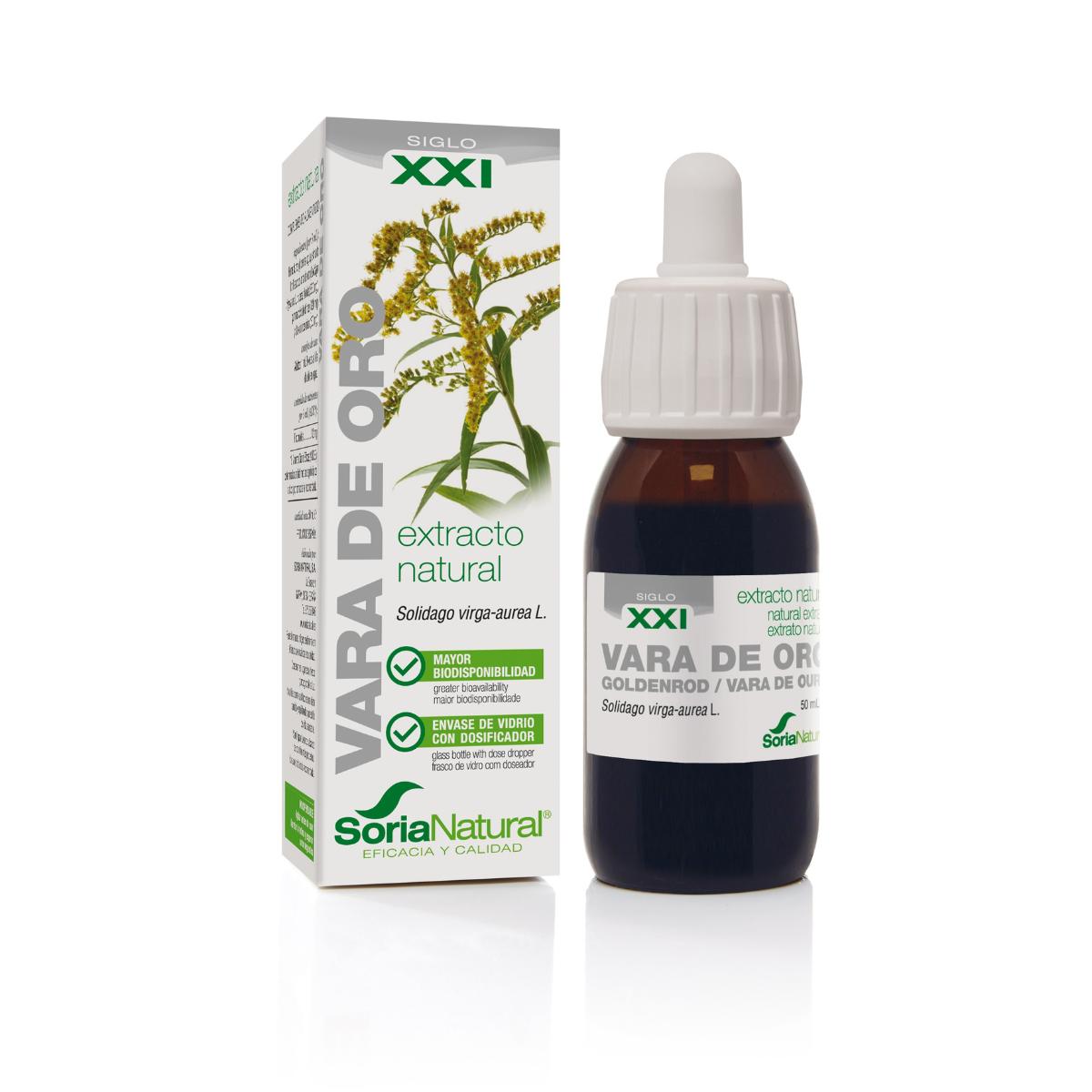 Extrato de Vara de Ouro Soria Natural, 50 ml
