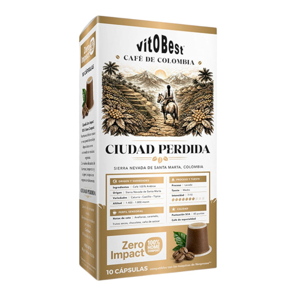 Café Ciudad Perdida 10 Cápsulas_0