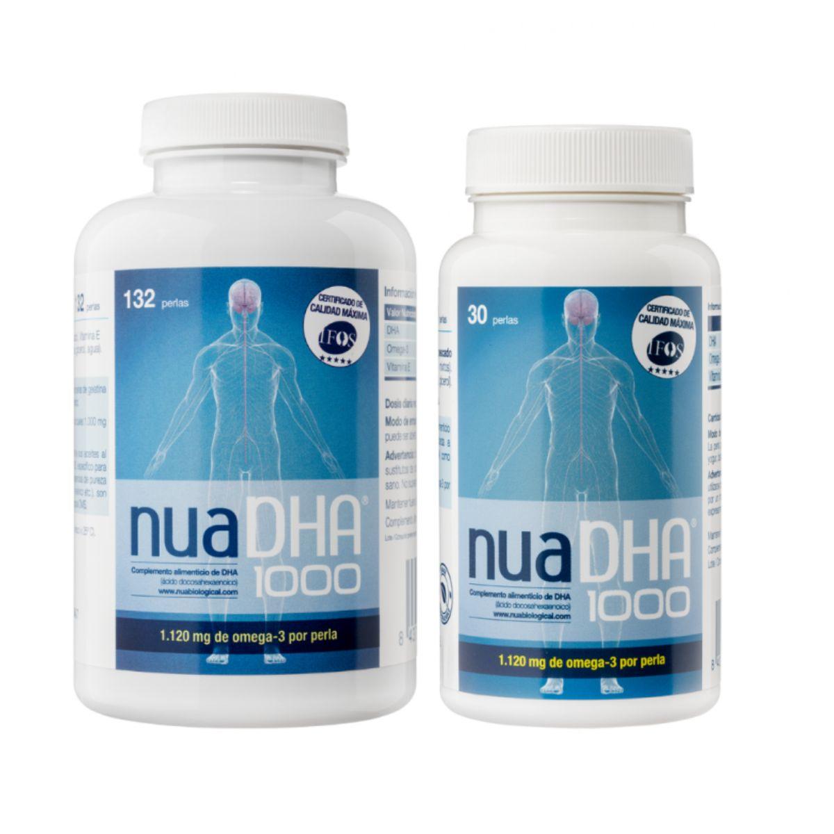 Embalagem 132+30 NuaDHA 1000 Nua Laboratories 162 Pérolas