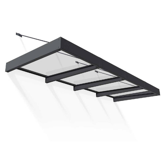 Sophia XL Canopy de porta 140x379 cm Transparente