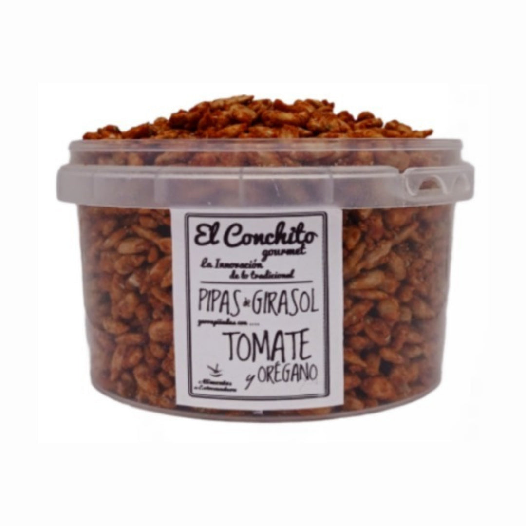 Pipas Garrapiñadas Con Tomate Y Orégano Tarrina 240 G_0