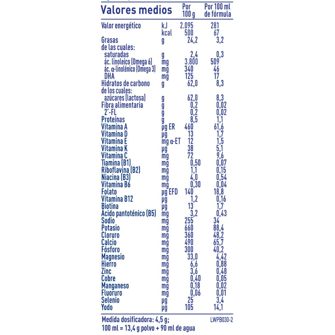 Leite de transição Nan Optipro 2 a partir dos 6 meses Nestlé 800 g