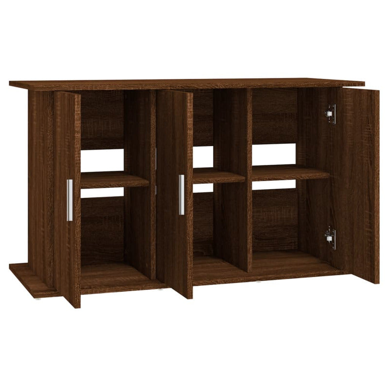 Vidaxl Soporte De Acuario Madera Ingeniería Marrón Roble 101x41x58 Cm_5