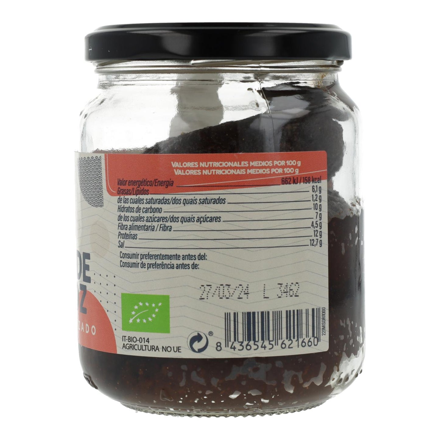 Miso de arroz biológico La Finestra Sul Cielo 300 g