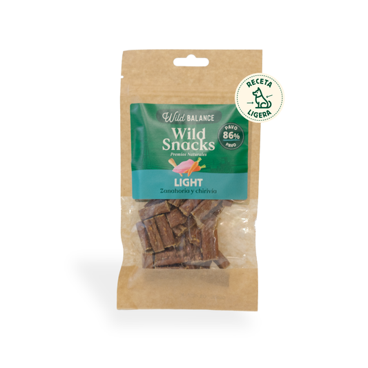 Wild Snacks Light Cenoura e Pastinaca Wild Balance