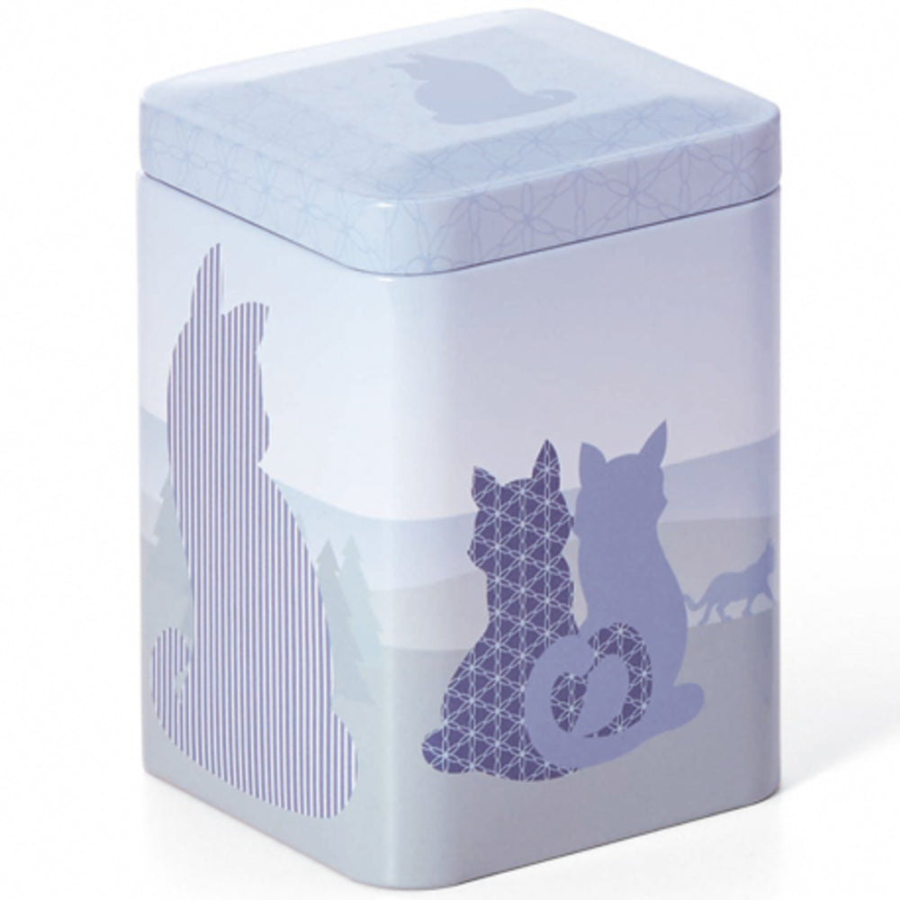 Lata Estampado Siluetas De Gatos - 100g_0