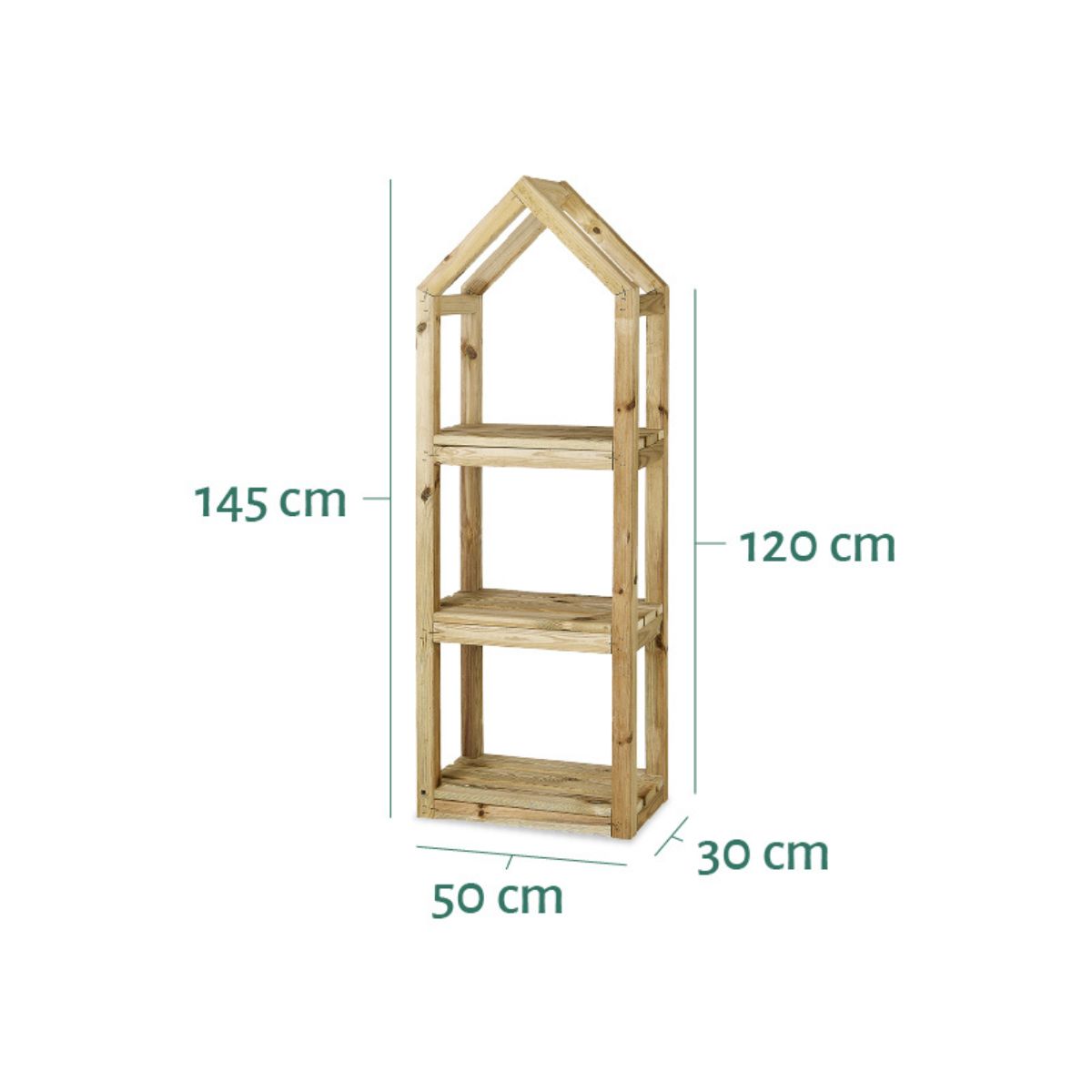 Estantes de madeira para autoclave Campanile M