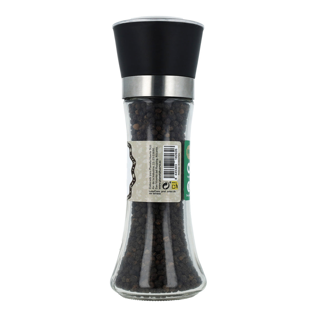 Moinho de Pimenta Preta Planeta Huerto ECO 90g