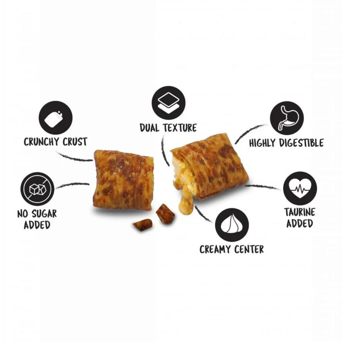 Kit Cat Purrfect Pockets - Cuidados com a pele e o pelo 60 g Snack funcional para gatos