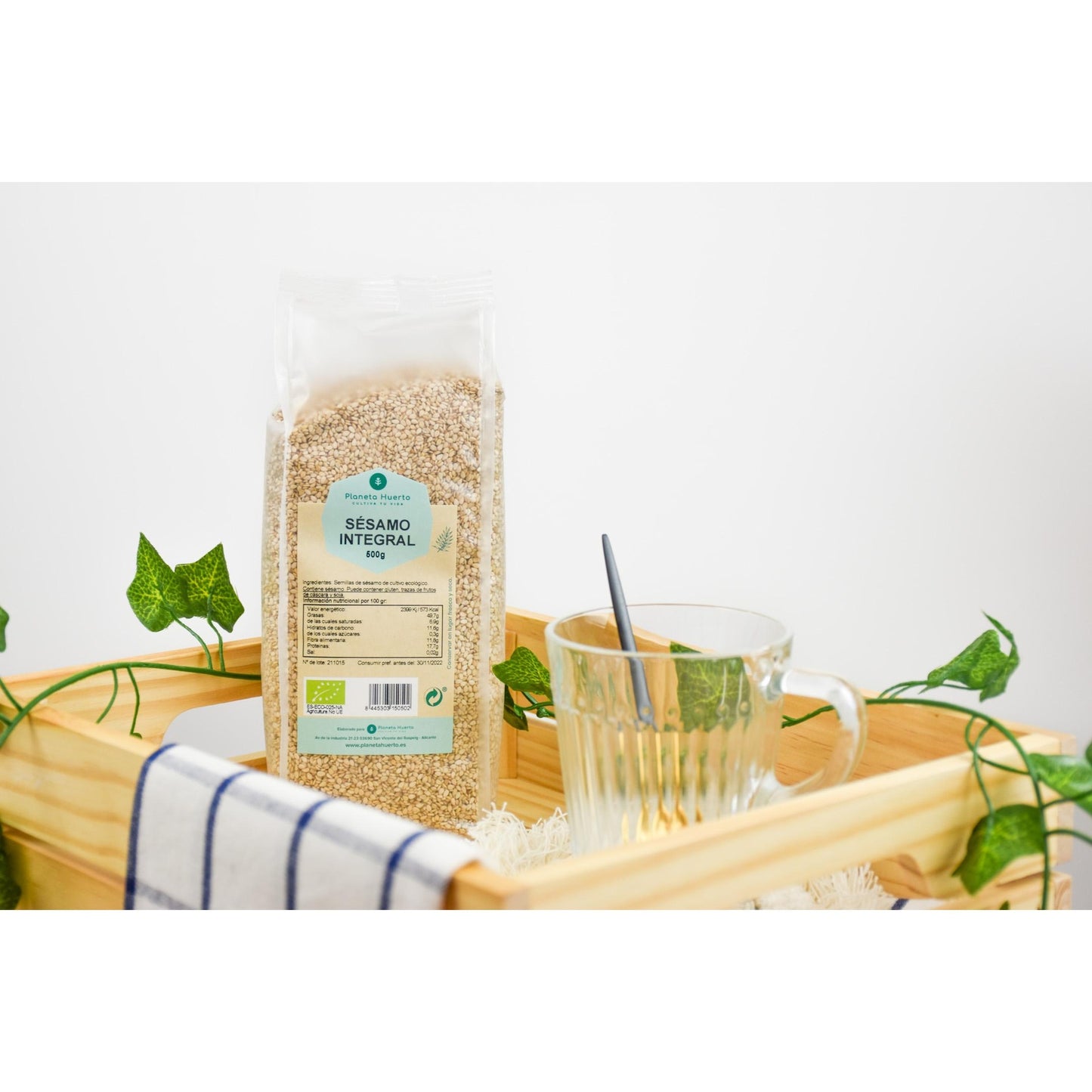 Sésamo cru integral ECO Planeta Huerto 500 g