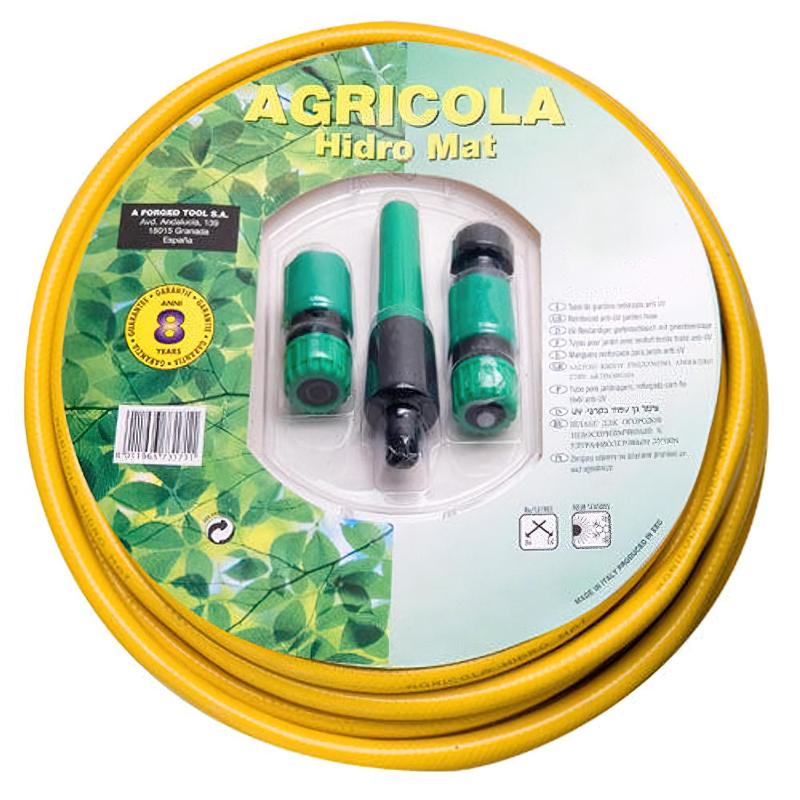 Manguera Jardin Hidro Mat Ø 15 Mm. - 5/8 Rollo 15 Metros Con Accesorios_0