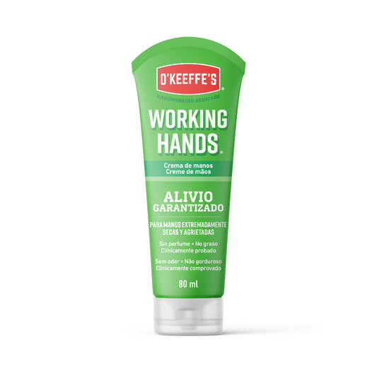 Creme para mãos secas e gretadas O'Keeffe's Working Hands Pacote económico 193g