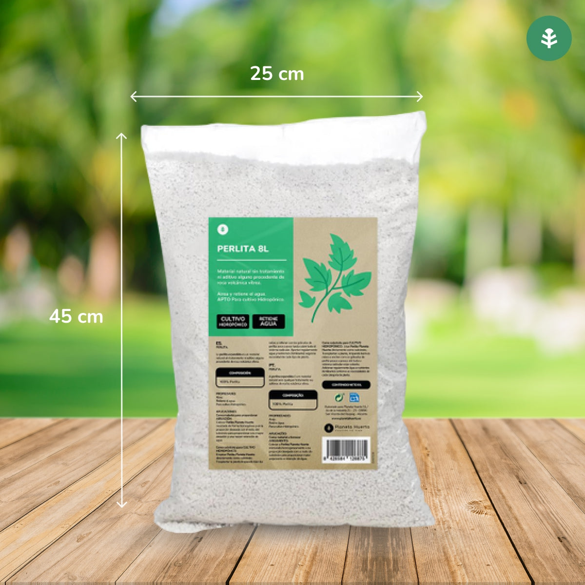 Perlite Planeta Huerto 8 Litros