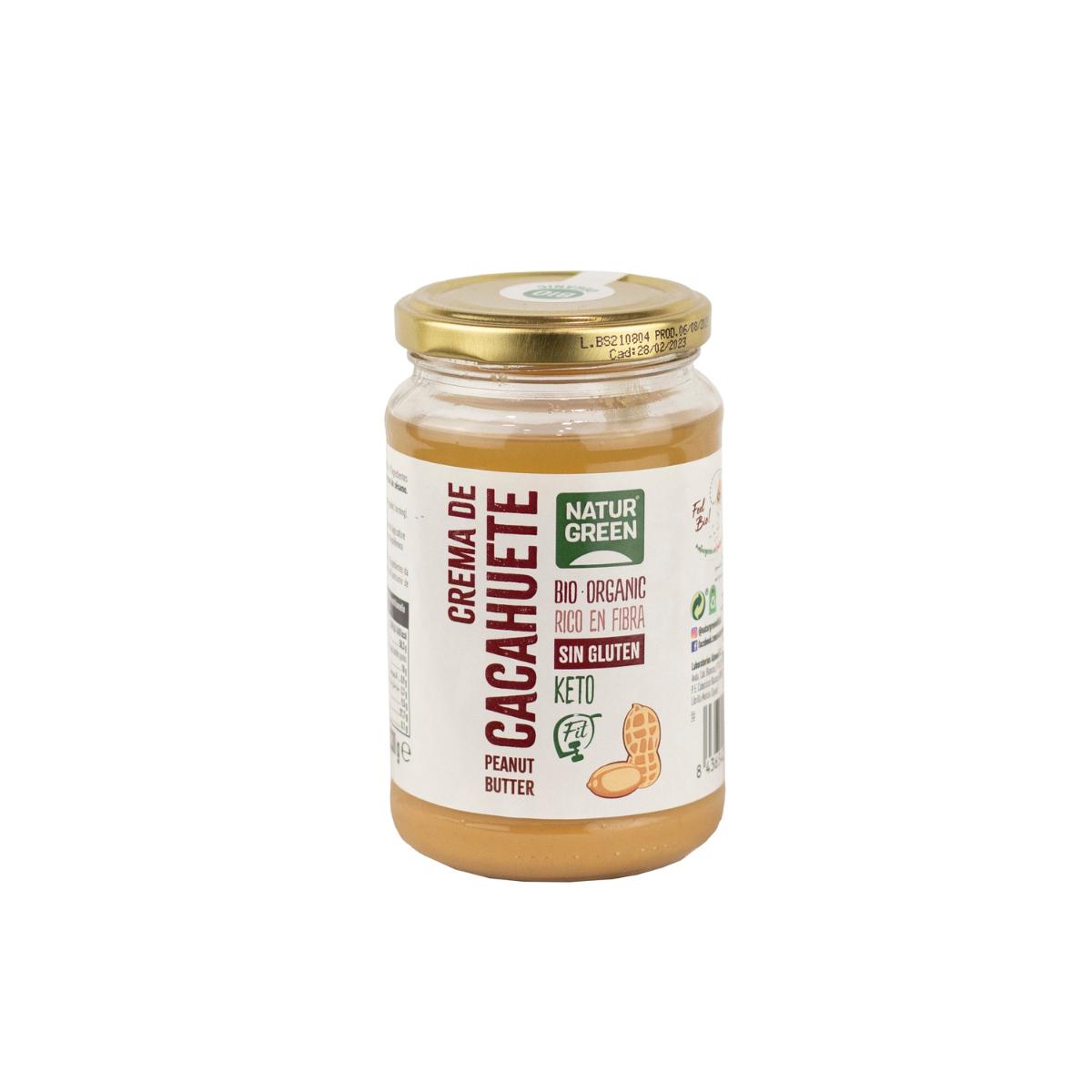 Manteiga de Amendoim Biológica NaturGreen 330g