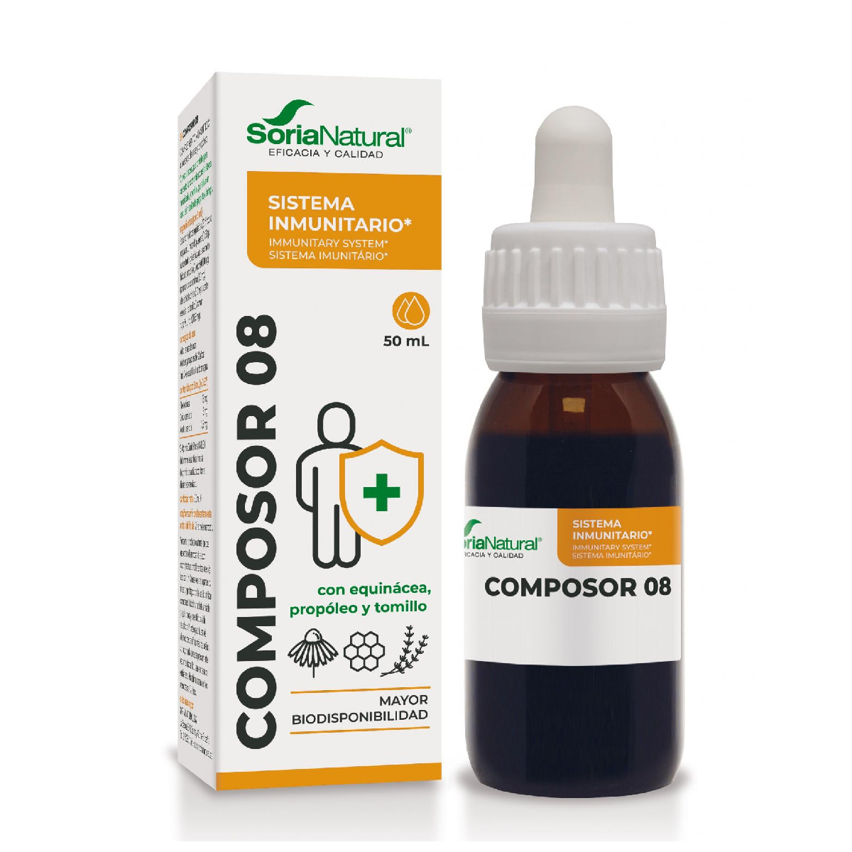 Composor 8 Echina XXI Century Echina Soria Natural, 50 ml