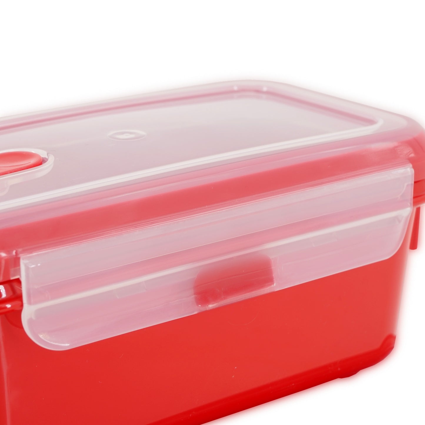Reacondicionado - Hermético Super Lock Micro 680ml Apto Para Cocina Al Vapor En El Microondas, Ideal Transporte Y Almacenamiento De Alimentos, Cierre_5