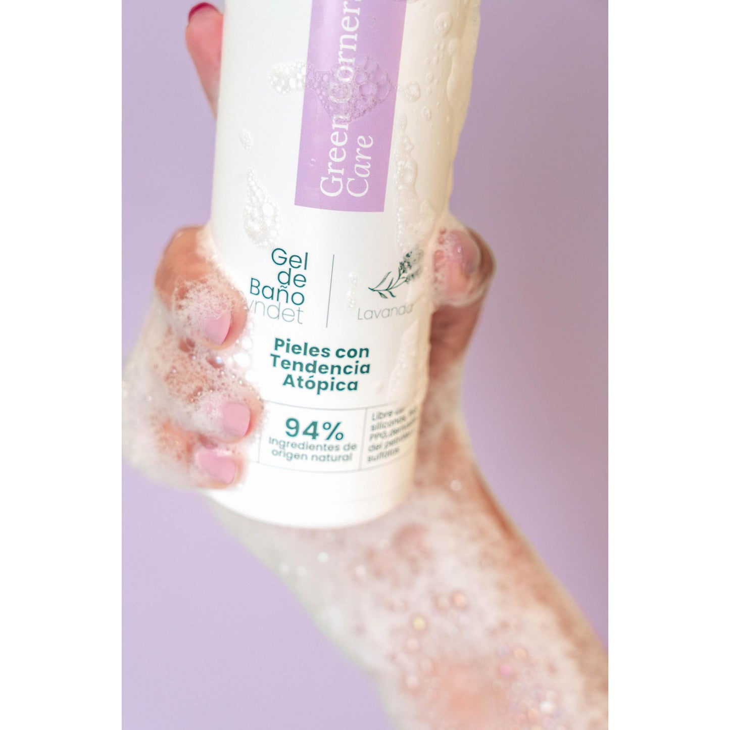 Gel de Banho de Arroz Roxo Green Corners Care 400 ml