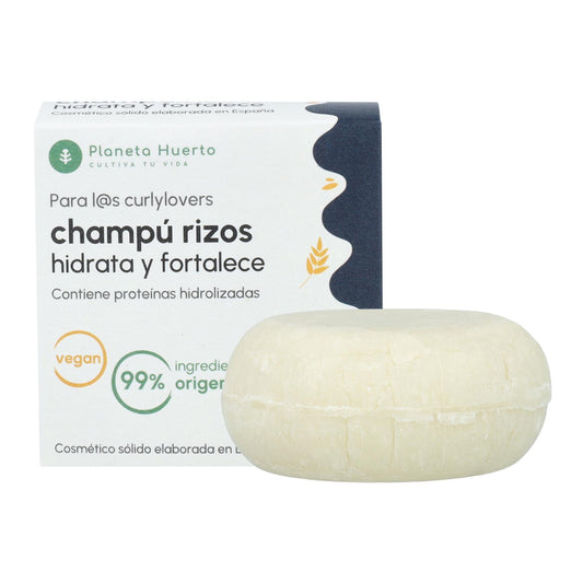 Champô Sólido Curly Method com Proteína Hidrolisada Planeta Huerto 85 gr